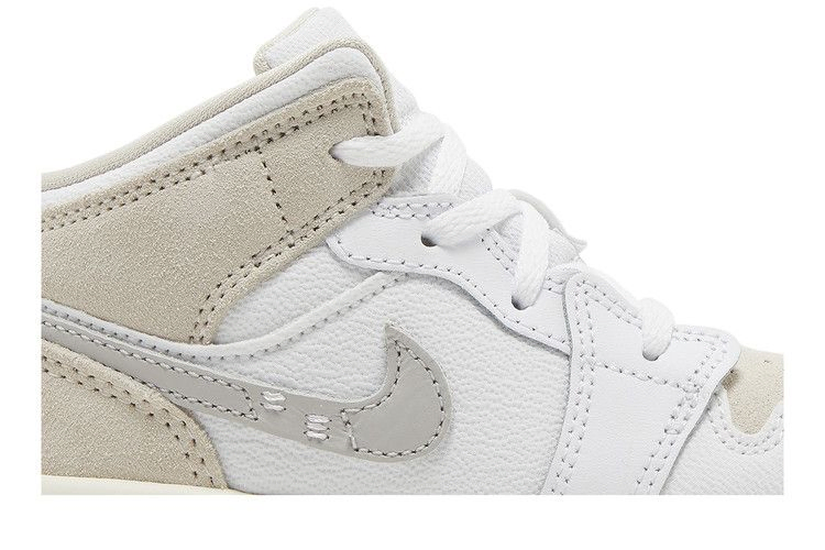 Кроссовки Air Jordan 1 Mid SE Craft TD 'Inside Out - White Sail'