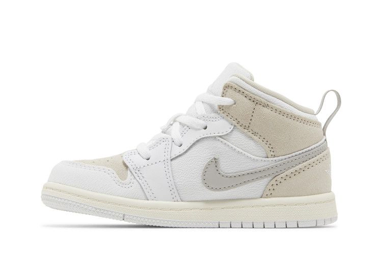 Кроссовки Air Jordan 1 Mid SE Craft TD 'Inside Out - White Sail'