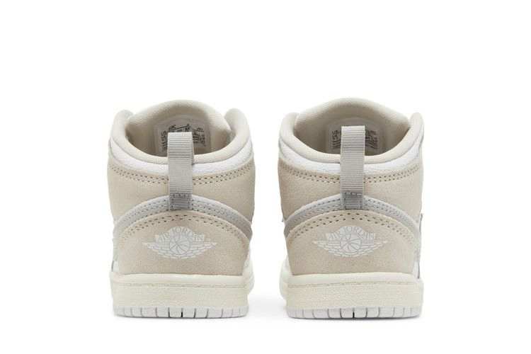 Кроссовки Air Jordan 1 Mid SE Craft TD 'Inside Out - White Sail'