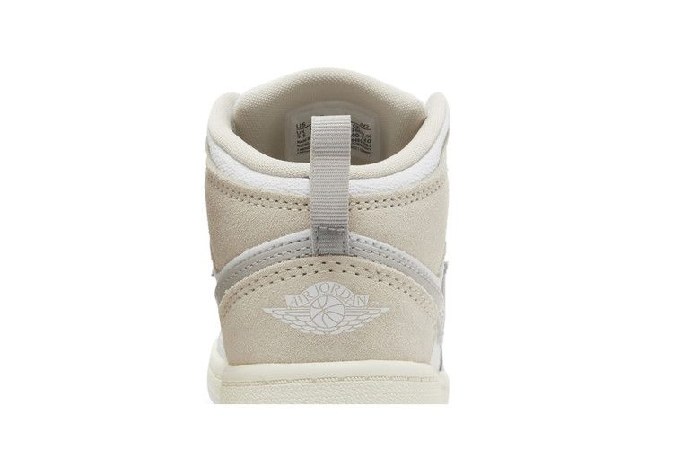 Кроссовки Air Jordan 1 Mid SE Craft TD 'Inside Out - White Sail'