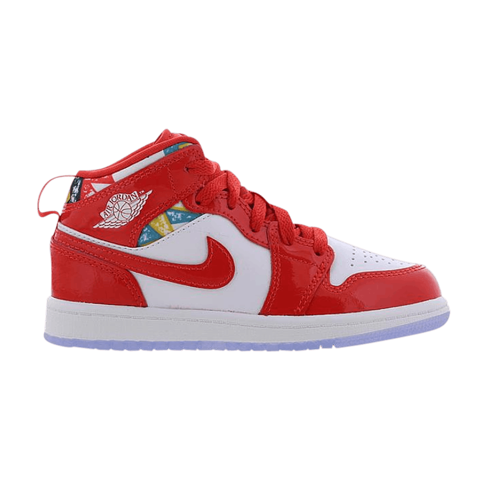 Кроссовки Air Jordan 1 Mid SE PS 'Barcelona Sweater'