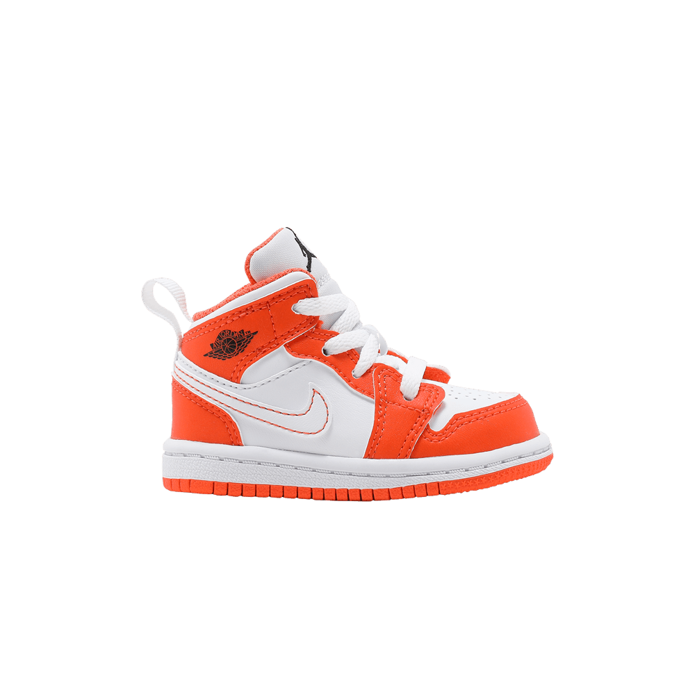 Кроссовки Air Jordan 1 Mid SE TD 'Electro Orange'