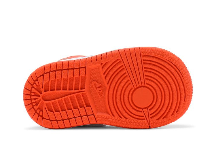Кроссовки Air Jordan 1 Mid SE TD 'Electro Orange'
