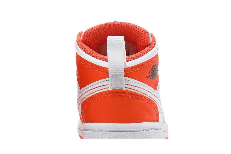 Кроссовки Air Jordan 1 Mid SE TD 'Electro Orange'