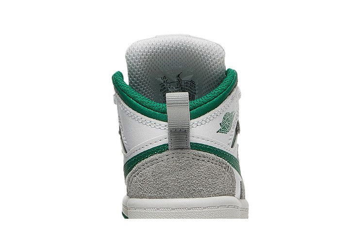 Кроссовки Air Jordan 1 Mid SE TD 'Grey Pine Green'