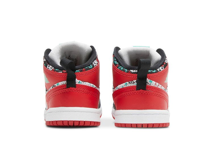 Кроссовки Air Jordan 1 Mid SE TD 'Ugly Christmas Sweater'