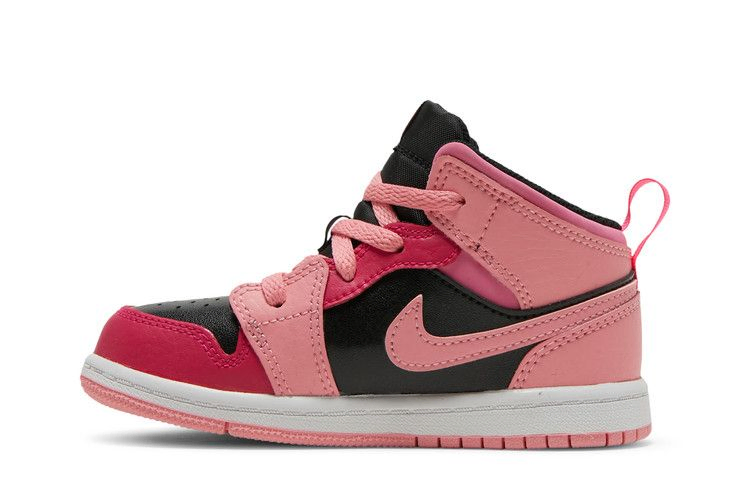 Кроссовки Air Jordan 1 Mid TD 'Coral Chalk'