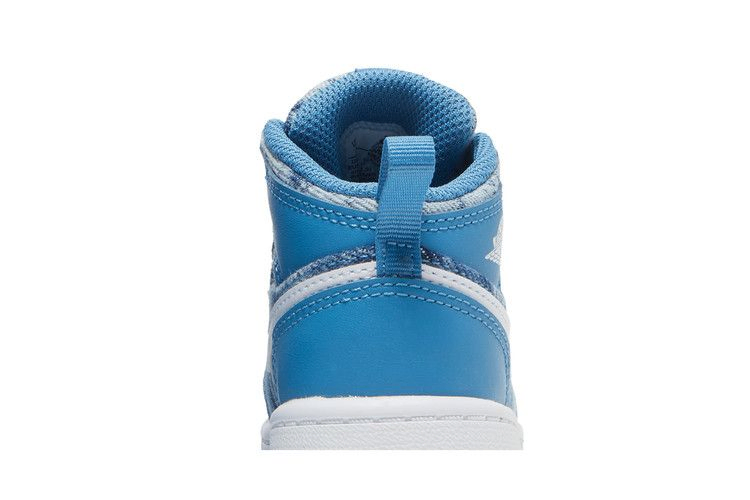 Кроссовки Air Jordan 1 Mid TD 'Washed Denim'