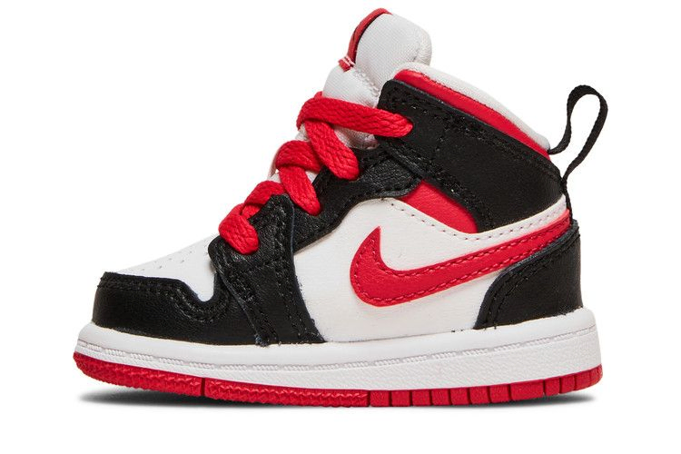 Кроссовки Air Jordan 1 Mid TD 'White Very Berry'