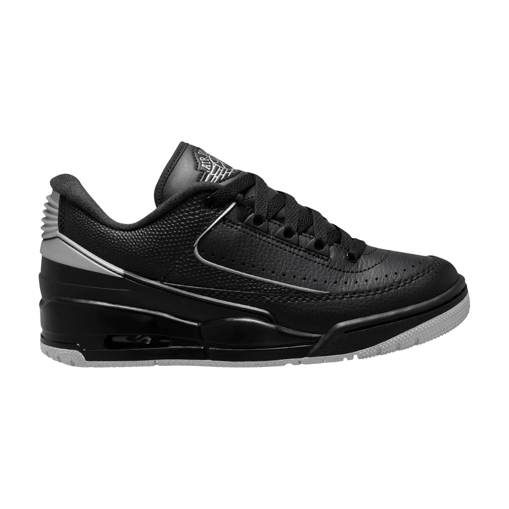 air-jordan-2-3-gs-black-metallic-silver-fd0384-001