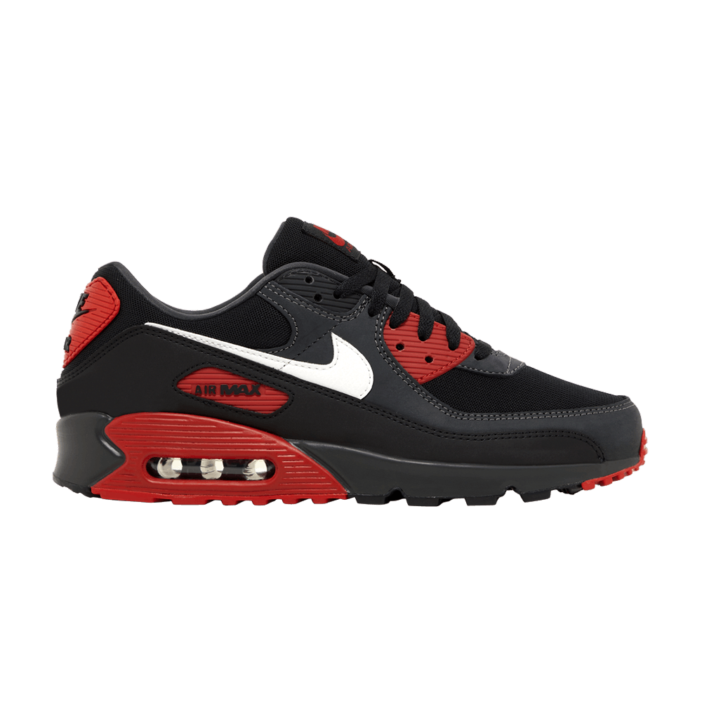 Кроссовки Nike Air Max 90 'Anthracite Mystic Red'