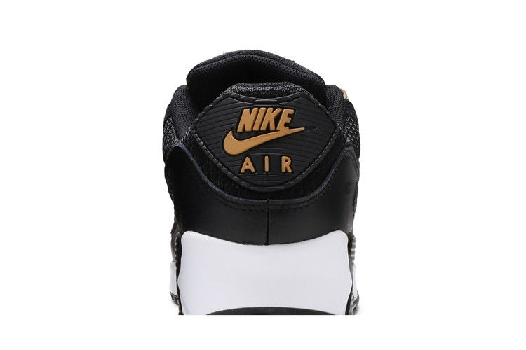 Кроссовки Nike Air Max 90 'Black Metallic Gold'