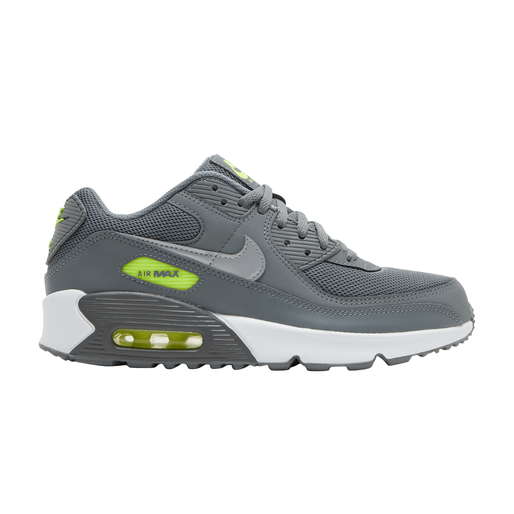 Кроссовки Nike Air Max 90 GS 'Smoke Grey Volt'