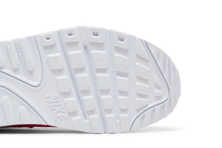 Кроссовки Nike Air Max 90 GS 'White Hyper Pink Orange'