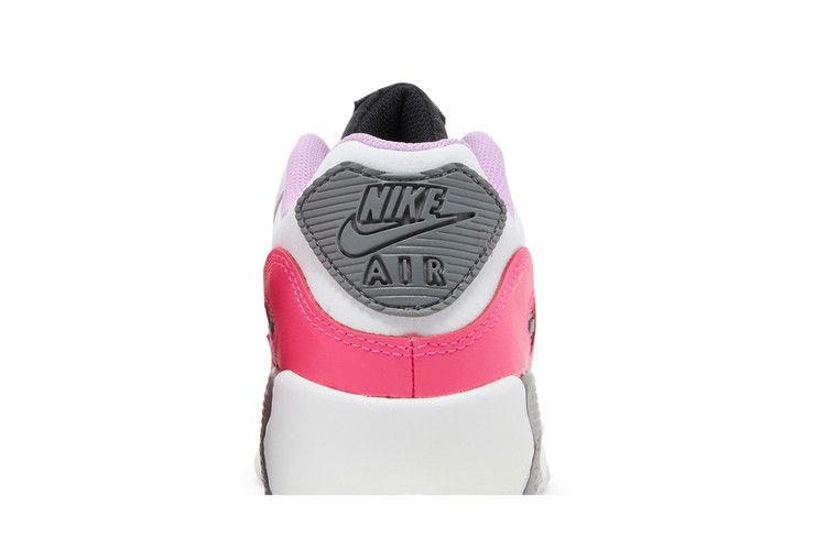 Кроссовки Nike Air Max 90 GS 'White Hyper Pink Orange'