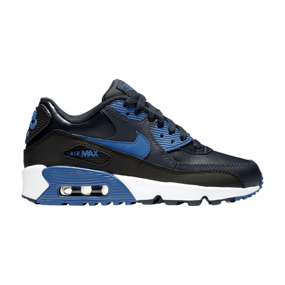 Кроссовки Nike Air Max 90 Leather GS 'Obsidian Court Blue'