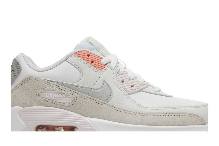 Кроссовки Nike Air Max 90 Leather GS 'White Light Violet'