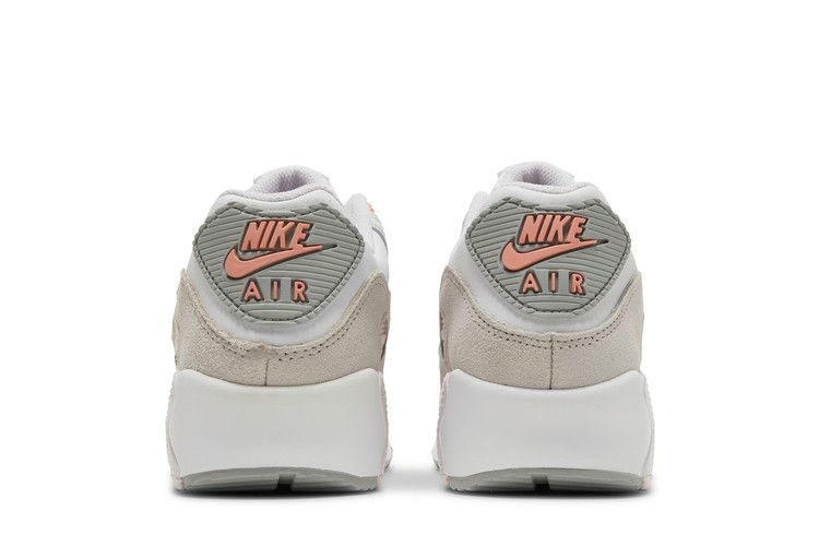 Кроссовки Nike Air Max 90 Leather GS 'White Light Violet'