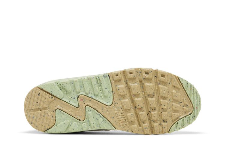 Кроссовки Nike Air Max 90 Leather SE GS 'White Pink Foam Honeydew'