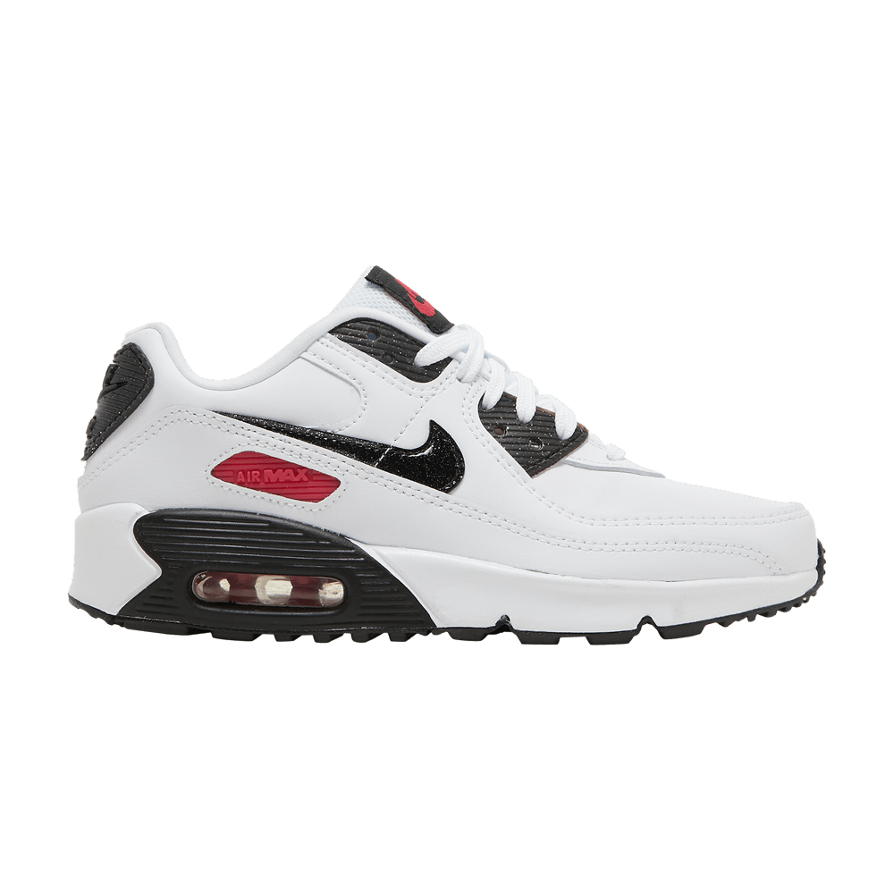 Кроссовки Nike Air Max 90 Leather SE GS 'White Very Berry'