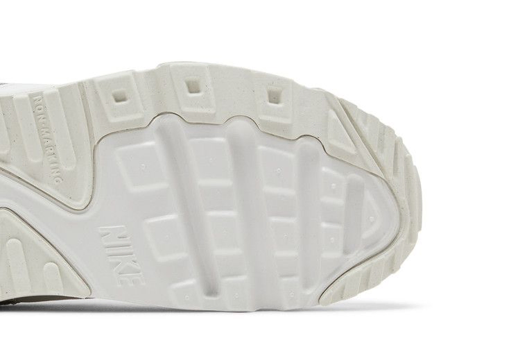 Кроссовки Nike Air Max 90 Leather TD 'White Metallic Gold Star'