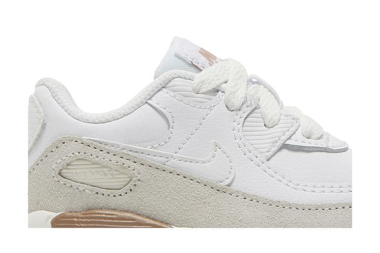 Кроссовки Nike Air Max 90 Leather TD 'White Metallic Red Bronze'