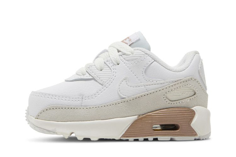 Кроссовки Nike Air Max 90 Leather TD 'White Metallic Red Bronze'