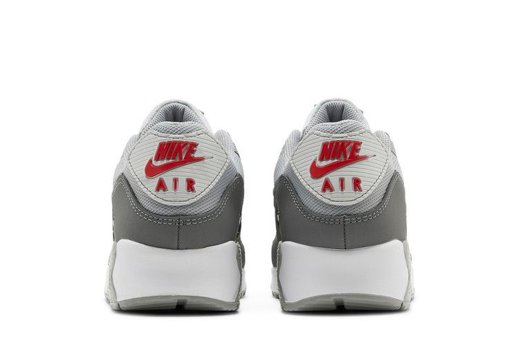 Кроссовки Nike Air Max 90 'Light Smoke Grey Red'