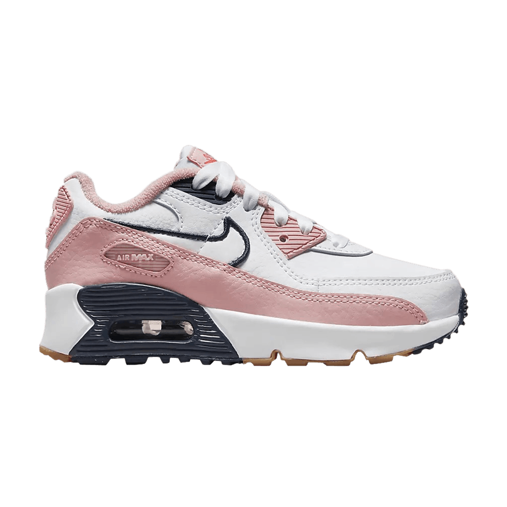 Кроссовки Nike Air Max 90 SE PS 'White Pink Glaze Gum'