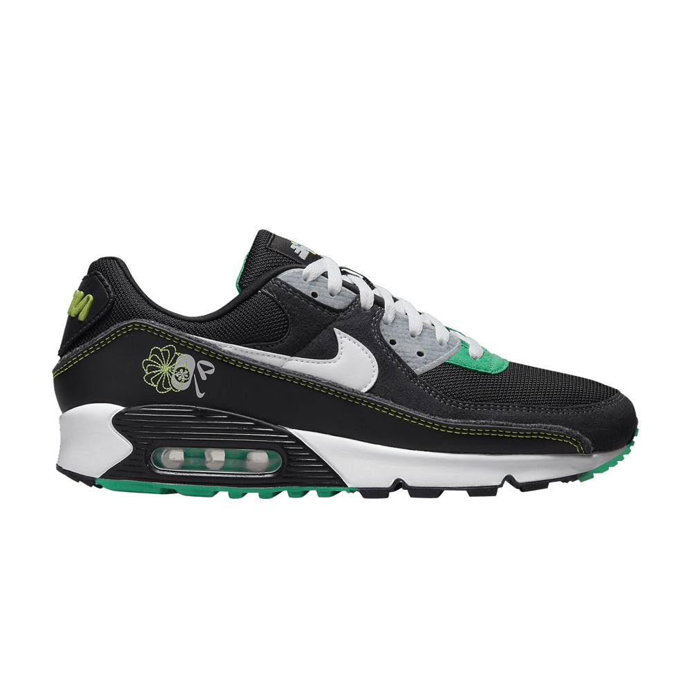 Кроссовки Nike Air Max 90 SE 'Swoosh Fiber - Black'