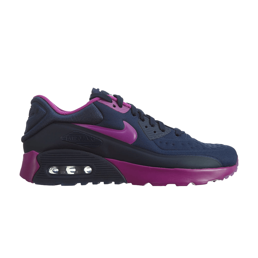 Кроссовки Nike Air Max 90 Ultra SE GS 'Midnight Navy Hyper Violet'