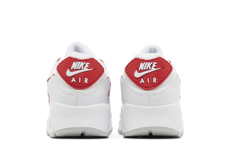 Кроссовки Nike Air Max 90 'White University Red'