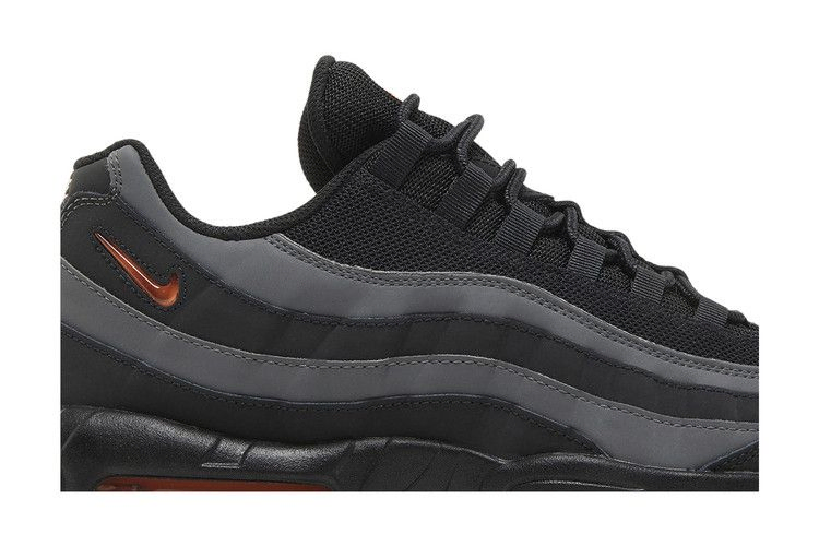 Кроссовки Nike Air Max 95 'Black Grey Safety Orange'