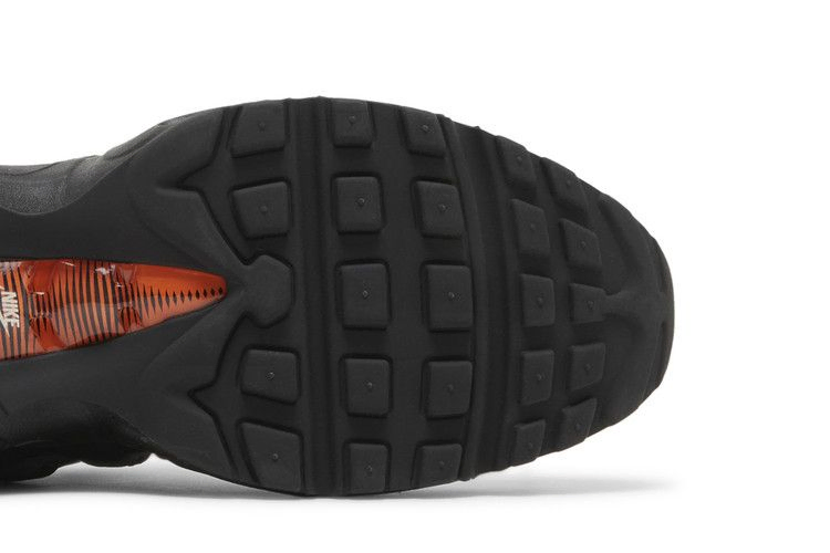 Кроссовки Nike Air Max 95 'Black Grey Safety Orange'