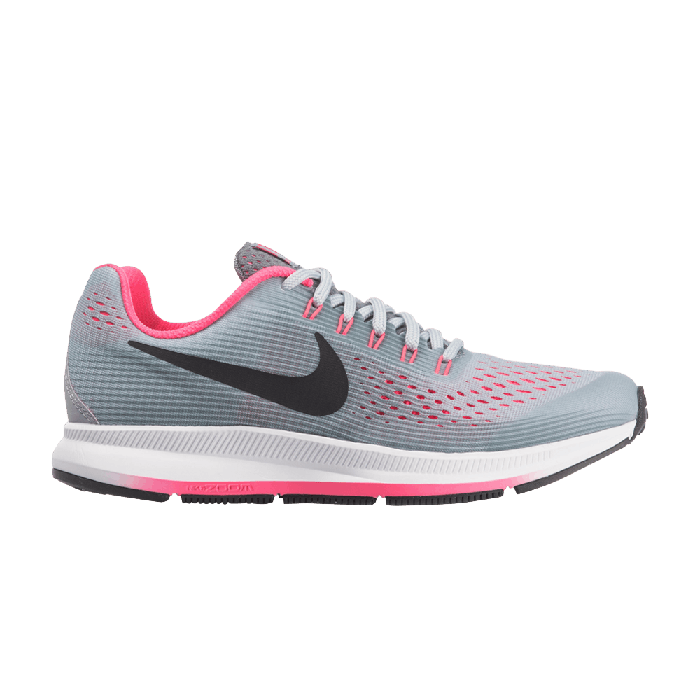 Кроссовки Nike Air Zoom Pegasus 34 GS 'Wolf Grey Pink'