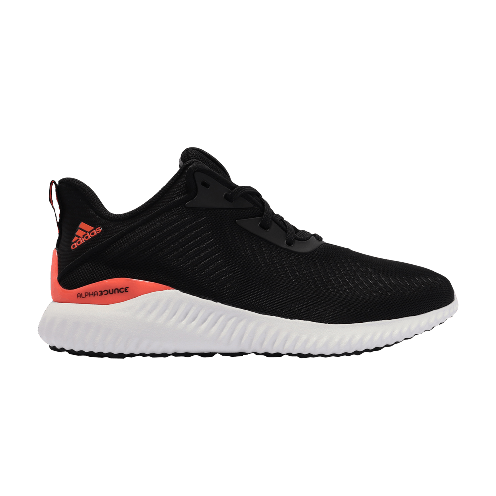 Кроссовки adidas Alphabounce EK 'Black Solar Red'