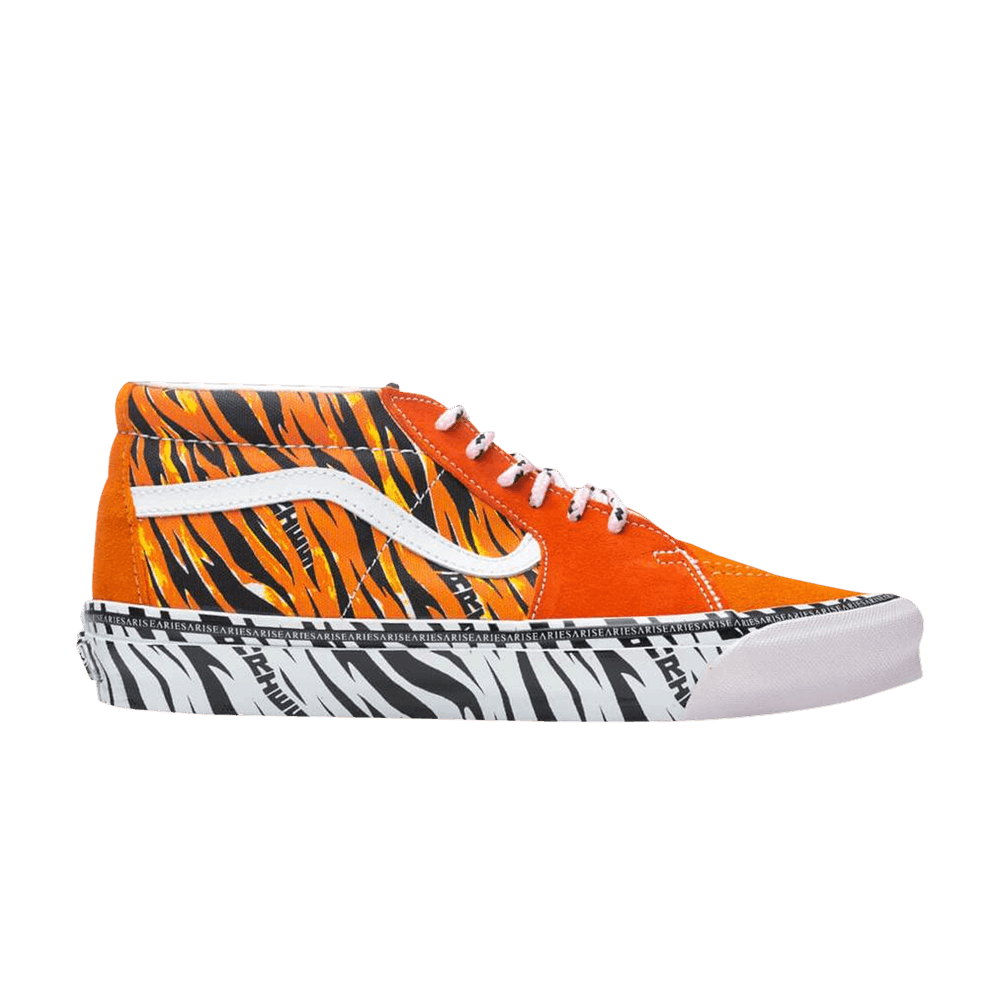Кроссовки Vans Aries x OG Sk8-Mid LX 'Tiger Bright'