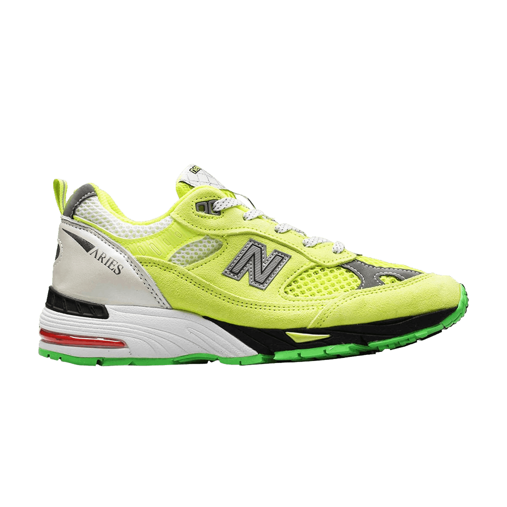 aries-x-wmns-991-made-in-england-neon-yellow-w991afl