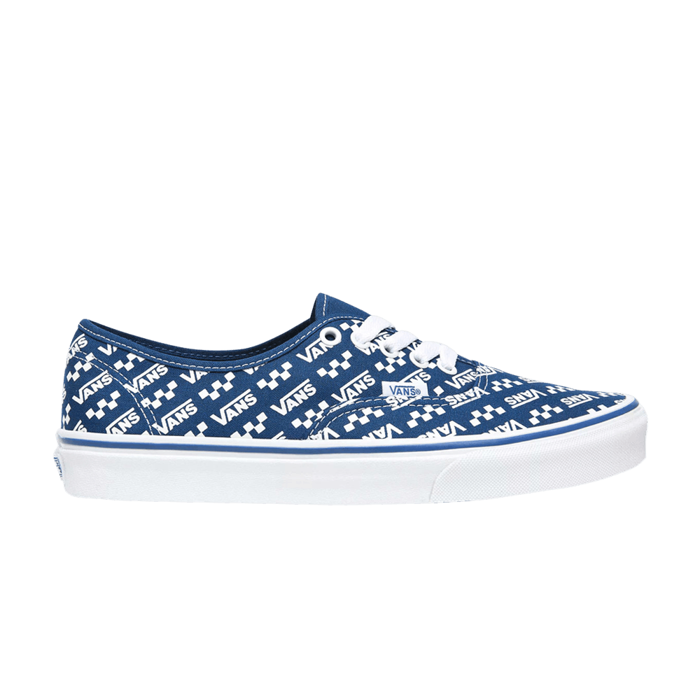 Кроссовки Vans Authentic 'Logo Repeat - True Blue'