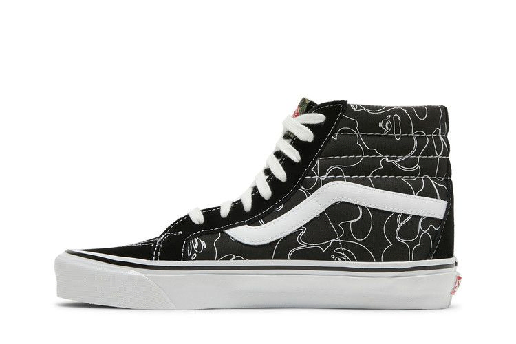 Кроссовки Vans BAPE x Sk8-Hi 38 DX 'Lined Camo'