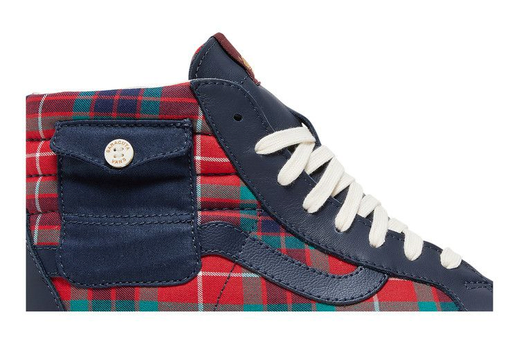 Кроссовки Vans Baracuta x Sk8-Hi Pocket Vault LX 'Tartan Plaid'
