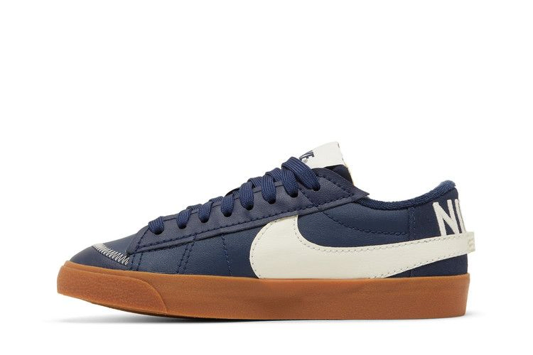 Кроссовки Nike Blazer Low '77 Jumbo 'Midnight Navy Gum'