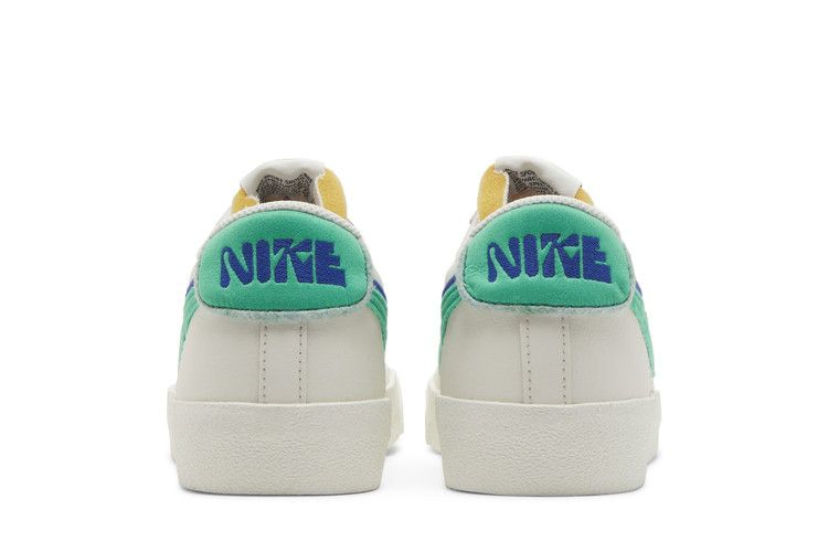 Кроссовки Nike Blazer Low '77 SE 'Double Swoosh - Phantom Green Royal'