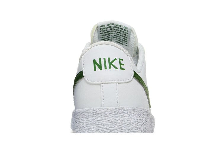 Кроссовки Nike Blazer Low GS 'White Forest Green'