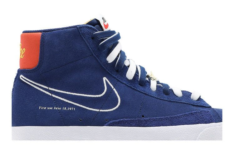 Кроссовки Nike Blazer Mid '77 'First Use - Deep Royal Blue'