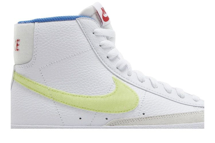 Кроссовки Nike Blazer Mid '77 GS 'White Lemon Twist Blue'