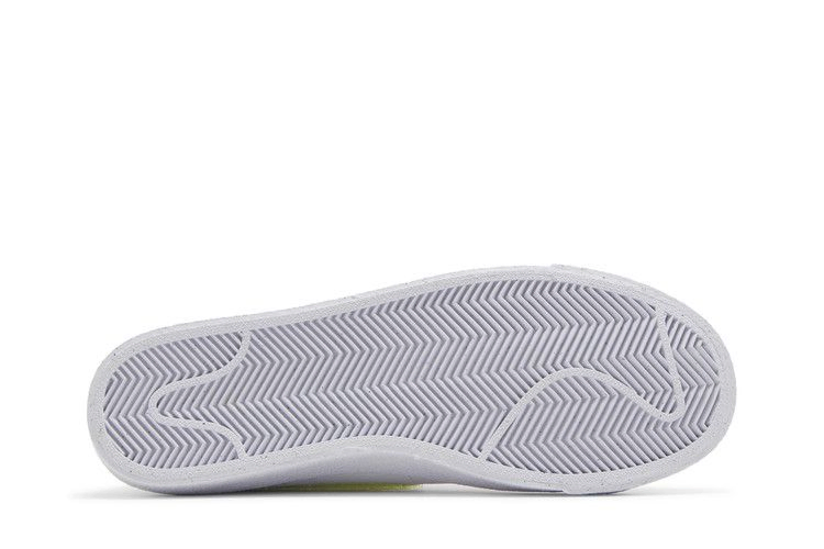 Кроссовки Nike Blazer Mid '77 GS 'White Lemon Twist Blue'