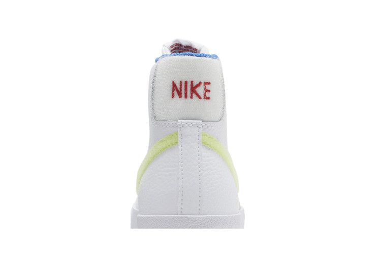 Кроссовки Nike Blazer Mid '77 GS 'White Lemon Twist Blue'