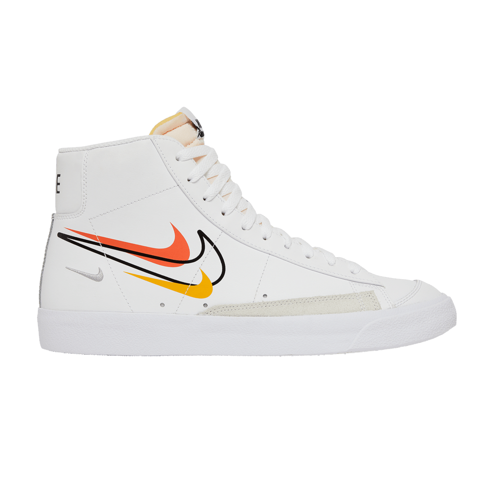 Кроссовки Nike Blazer Mid '77 'Multi Swoosh - Team Orange'