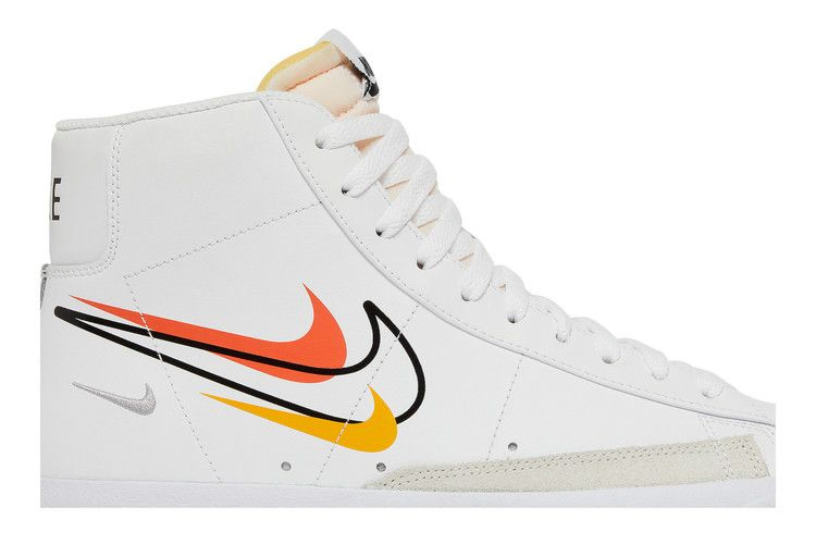 Кроссовки Nike Blazer Mid '77 'Multi Swoosh - Team Orange'